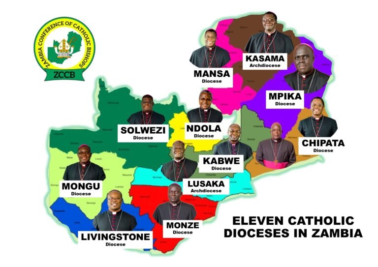 Dioceses - Map